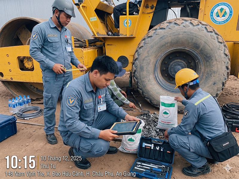 Phối hợp thí nghiệm hiện trường