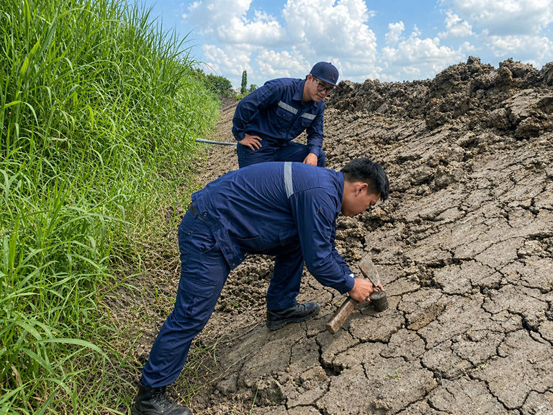 Kiểm tra hiện trường công trình