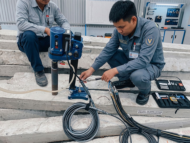 Ghi nhận số liệu hiện trường