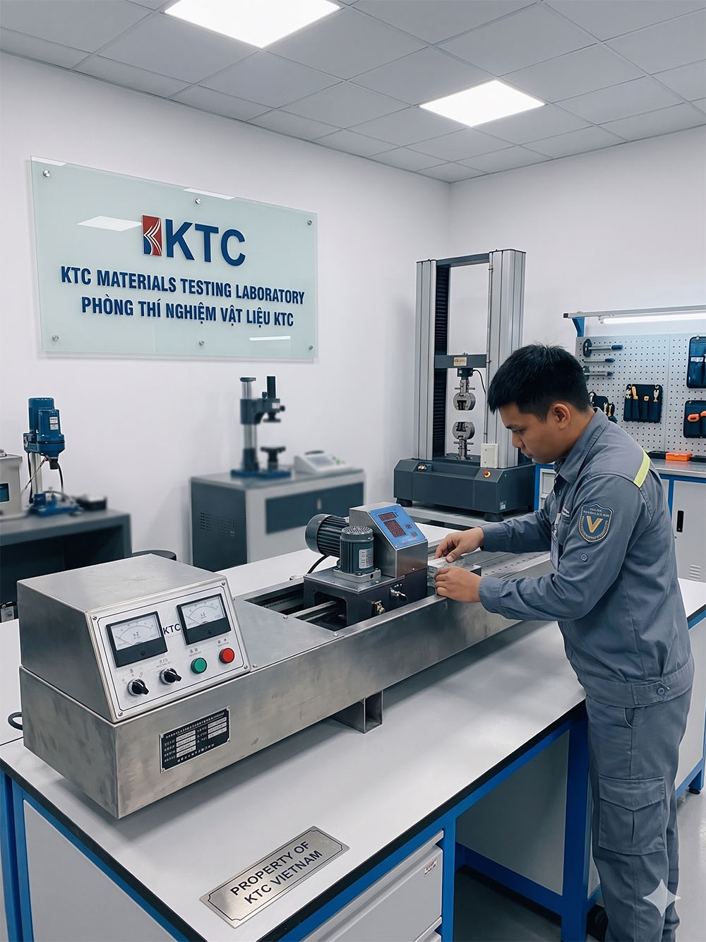 Máy thí nghiệm độ giãn dài nhựa